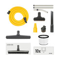 V-TUF MIGHTY HSV - 21L M-Class 110v Industrial Dust Extraction Wet & Dry Vacuum Cleaner - Health & Safety Version