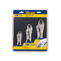 IRWIN® Vise-Grip® VIS10508020 IRWIN® Vise-Grip® Curved Jaw Locking Pliers Set of 3 (5CR/7CR/10CR)