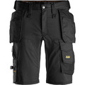Snickers AW Stretch Shorts HP Black Size: 50
