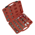 Sealey Air Operated Brake Piston Wind-Back Tool Kit 29pc