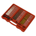 Sealey VS1910 Injector Bore Cleaning Brush Set 38pc