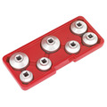 Sealey VS7008 Oil Filter Cap Wrench Set 7pc