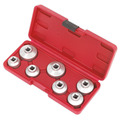 Sealey VS7008 Oil Filter Cap Wrench Set 7pc