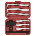 Sealey VS83 Fast Action Reversible Twin/Triple Leg Puller Set 150 & 220mm 8pc