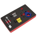 Sealey VSE2092 Diesel Engine Timing Tool Kit 1.2D/1.4D/1.6D/2.0D - for VAG, Ford & Mitsubishi - Belt Drive