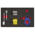 Sealey VSE2092 Diesel Engine Timing Tool Kit 1.2D/1.4D/1.6D/2.0D - for VAG, Ford & Mitsubishi - Belt Drive