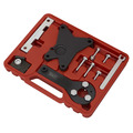 Sealey VSE5061 Petrol Engine Timing Tool Kit - for Alfa Romeo, Fiat, Ford, Lancia 1.2/1.4 8v - Belt Drive