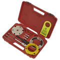 Sealey VSE5841A Diesel Engine Timing Tool & Injection Pump Tool Kit - 2.0D, 2.2D, 2.4D Duratorq - Chain Drive