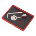Sealey VSE5863 Diesel Engine Timing Tool Kit - for Ford, Jaguar, Land Rover 2.2D/3.2D TDCi - Chain Drive