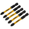 DeWalt DT7391T-QZ 50mm Pozidriv Pz2 Impact Torsion Driver Bits 5pk