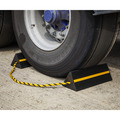 Sealey WC11 Heavy-Duty Rubber Wheel Chocks - Pair