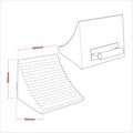 Sealey WC12 Heavy-Duty Rubber Wheel Chock - Single