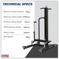 Sealey WD50QLS Viking Quick Lift Wheel Removal/Lifter Trolley 50kg Capacity