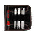 Wiha WHA03591 SYSTEM 6 SoftFinish® Interchangeable Screwdriver Set, 12 Piece