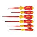 Wiha WHA36455 SoftFinish® electric slimFix SL/PZ Screwdriver Set, 6 Piece