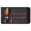 Wiha WHA36791 TorqueVario®-S electric Screwdriver Set, 19 Piece