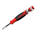 Wiha WHA38605 LiftUp 25 Magnetic Screwdriver with Bit Magazine (SL, PH, PZ, TX)