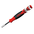 Wiha WHA38606 LiftUp 25 Magnetic Screwdriver with Bit Magazine (SL, PH, PZ, TX, Hex)