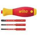 Wiha WHA43449 SoftFinish® electric slimVario Screwdriver Set, 4 Piece