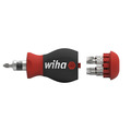 Wiha WHA43613 Magnetic SoftFinish® Stubby Screwdriver with Bit Magazine