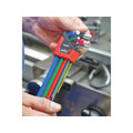 ErgoStar Colour Hex Ball End L-key Set, 9 Piece
