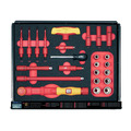 Wiha WHA44423 eMobility Workshop Trolley Set, 113 Piece
