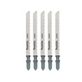 Makita A-85634 Speed Cut Wood / Plastic 75mm Pack of 5 Jigsaw Blades