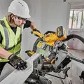 DeWalt DCS781X2-GB 54V 2x 9Ah 305mm Cordless Sliding Mitre Saw Kit