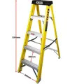 Excel 6414 Electricians Fibreglass Step Ladder 4 Tread 1.3m Heavy Duty