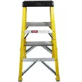 Excel 7403 Electricians Fibreglass Step Ladder 2 Tread 0.76m Heavy Duty