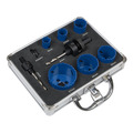 Sealey WSPHSK Plumber's Hole Saw Kit 9pc