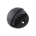 Eclipse Shielded Oval Door Stop 51 mm - Matt Black - J95302