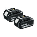 Makita BL1850x2 18V 5.0Ah LXT Lithium-Ion Battery (Twin Pack)