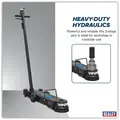 Sealey YAJ10-40LELR Viking Long Reach/Low Profile Air Operated Telescopic Jack 10-40 Tonne