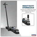 Sealey YAJ15-30LE Viking Long Reach/Low Profile Air Operated Telescopic Jack 15-30 Tonne