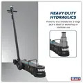 Sealey YAJ20-60LR Viking Long Reach/Low Profile Air Operated Telescopic Jack 20-60 Tonne