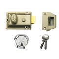 YAL77ENBSC Yale Locks P77 Traditional Nightlatch 60mm Backset Nickel Brass Finish SC Cylinder Box