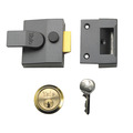 YAL84DMGPB Yale Locks 84 Standard Nightlatch 40mm Backset DMG Finish Box