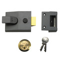 YAL91DMGPB Yale Locks 91 Basic Nightlatch 60mm Backset DMG Finish Box