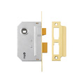 YALPM246PB25 Yale Locks PM246 Internal 2 Lever Mortice Sashlock Polished Brass 67mm 2.5in