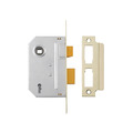 YALPM320PB25 Yale Locks PM320 3 Lever Mortice Sashlock Polished Brass 65mm 2.5in