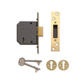 YALPM552PB30 Yale Locks PM552 5 Lever Mortice Deadlock 80mm 3in Polished Brass