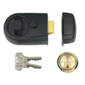 YALY3BLPB60 Yale Locks Y3 Nightlatch Modern 60mm Backset Black Finish Visi