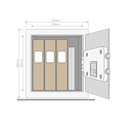 YALYSB400EB1 Yale Locks YSB/400/EB1 Premium Office Safe