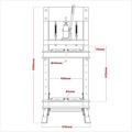 Hydraulic Floor Type Press 10 Tonne