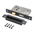 Eclipse 63 mm Bathroom Lock - Matt Black - J73512